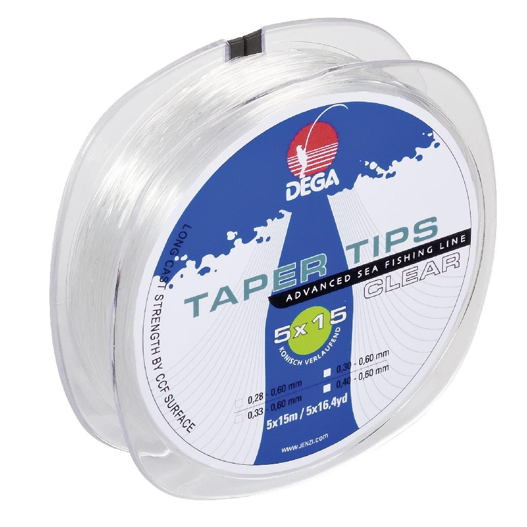 TAPER TIPS clear 0,28-0,60mm
