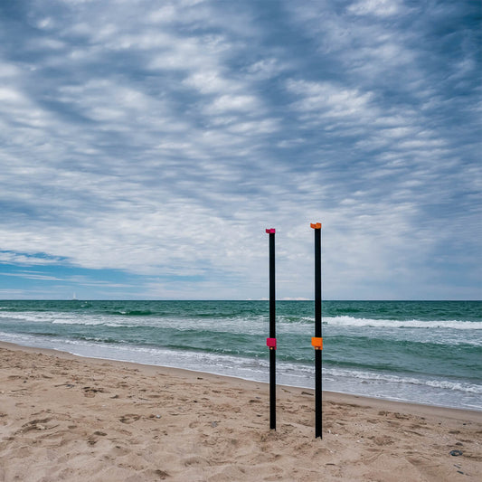 Cinnetic Rutenhalter / SURF CASTING SAND SPIKE BLACK-ORANGE 120CM