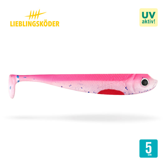Lieblingsköder Pinky 5 cm | 6x Gummifisch