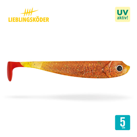 Lieblingsköder Sheriff 5 cm | 6x Gummifisch