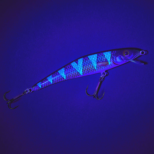 MK Adventure UV Booster NATURE Wobbler Deep Runner Barsch 11cm