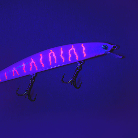 MK Zanderscheuche Wobbler, Albino, 11cm