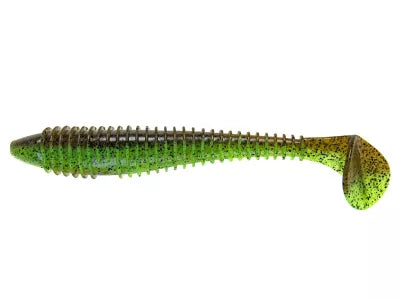 7.8" FAT Swing Impact - Green Pumpkin / Chartreuse (KEITECH)