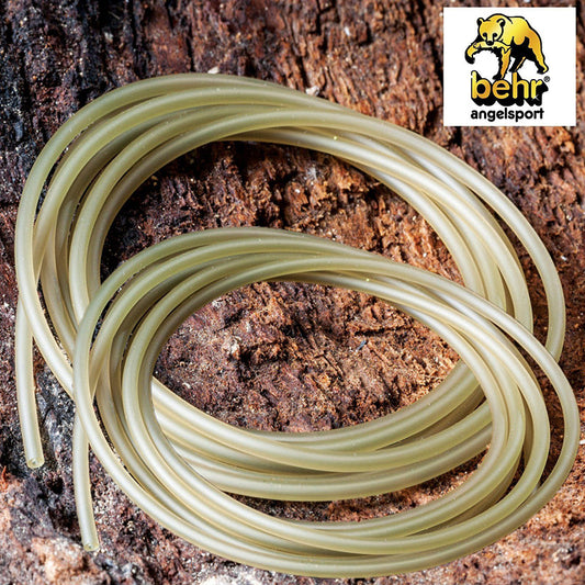 Camo Tubing 1mm 1,5mm Anti Tangle camouflage Karpfenmontage Silikontube von Behr