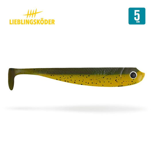 Lieblingsköder Diesel 5 cm | 6x Gummifisch