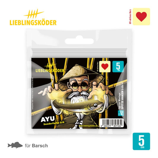 Lieblingsköder Ayu 5 cm | 6x Gummifisch