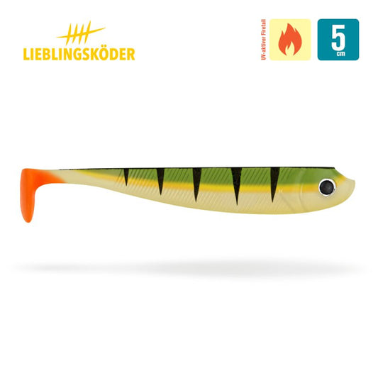 Lieblingsköder Charly 5 cm | 6x Gummifisch
