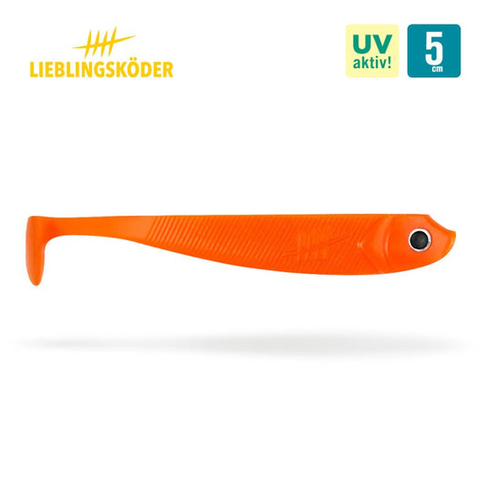 Lieblingsköder Möhrchen 5 cm | 6x Gummifisch