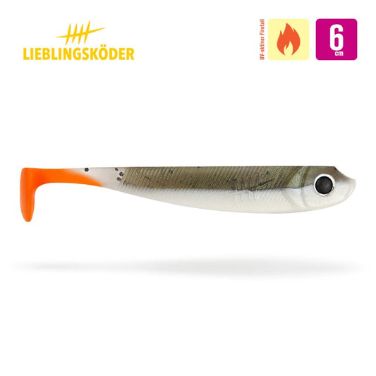 Lieblingsköder Captain 6 cm | 6x Gummifisch