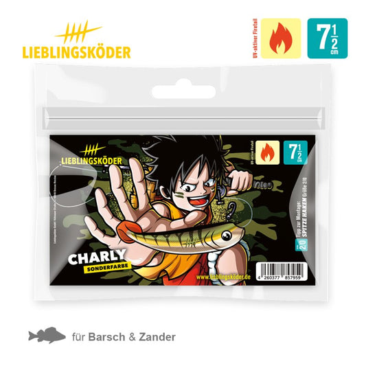 Lieblingsköder Charly 7,5 cm | 5x Gummifisch