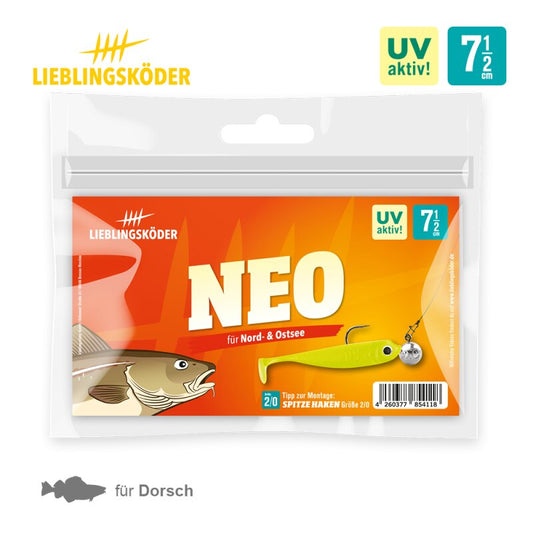 Lieblingsköder Neo 7,5 cm | 5x Gummifisch