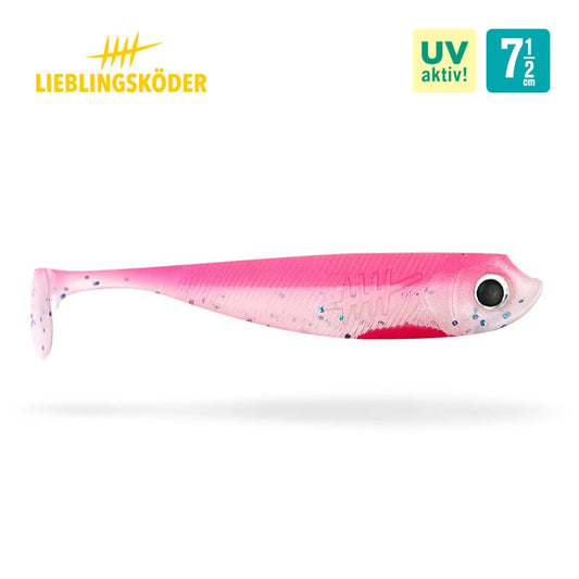 Lieblingsköder Pinky 7,5 cm | 5x Gummifisch