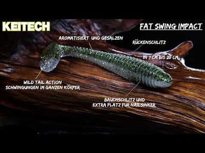 7.8" FAT Swing Impact - Lime / Chartreuse (KEITECH)