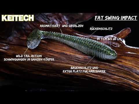 7.8" FAT Swing Impact - Lime / Chartreuse (KEITECH)